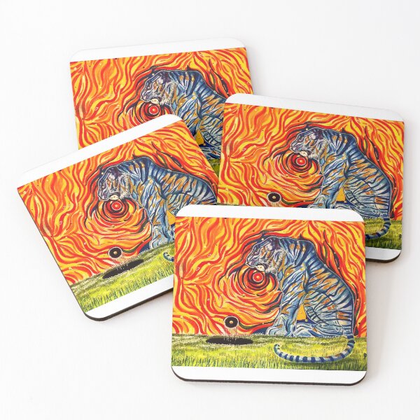 Item preview, Trippy Tiger designed and sold by theartsymile.