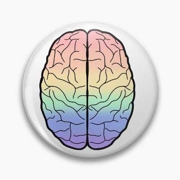 Item preview, Pastel Brain  designed and sold by ohmygosh-design.