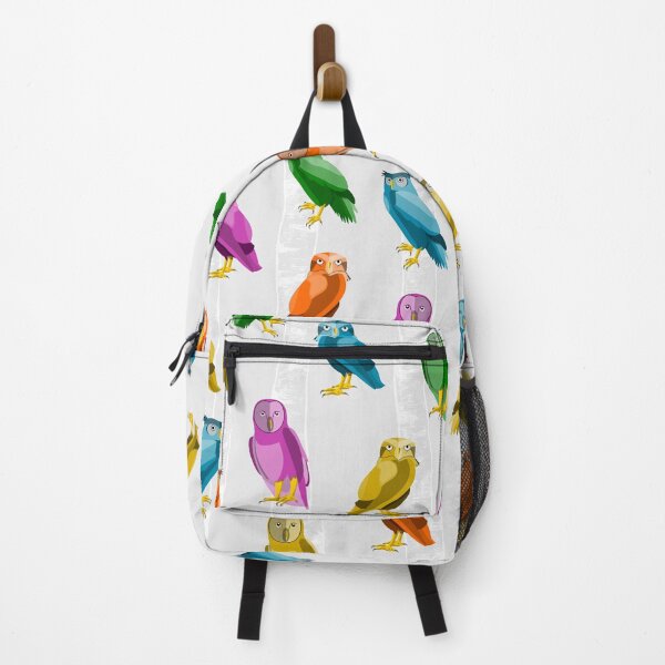 Item preview, Colorful Owl pattern designed and sold by ekpatterns.