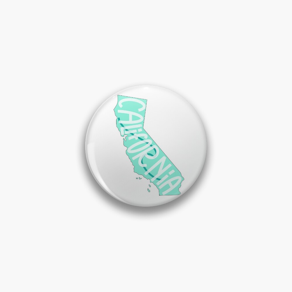 California Wave Sticker Pin