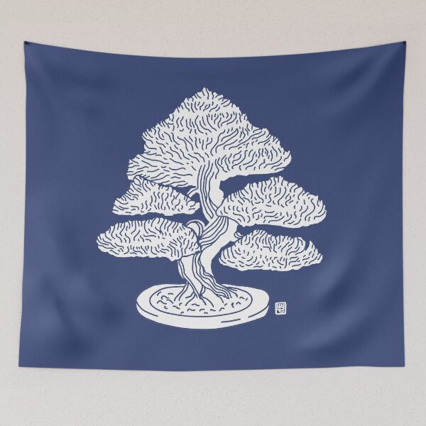 Item preview, Bonsai Woodblock White designed and sold by warmyourtoes.