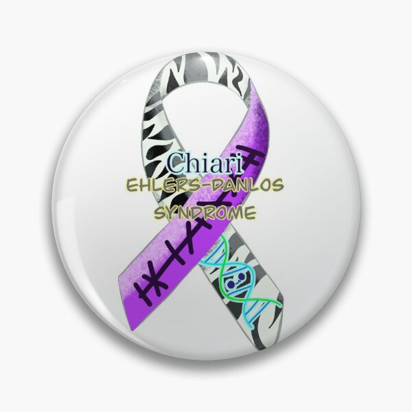 Artikelvorschau, Chiari & Elhers Danlos-Syndrom-Bewusstseinsband entworfen und verkauft von ChronicallyGeek.