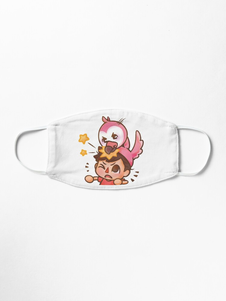 Funny Flamingo Youtube Mask By Moatazes Redbubble - exploring i cant see the bottom roblox youtube