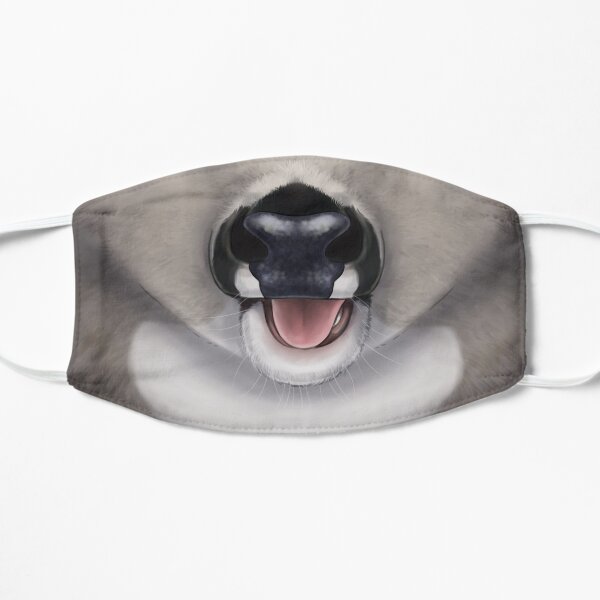 Mule Deer Face Flat Mask