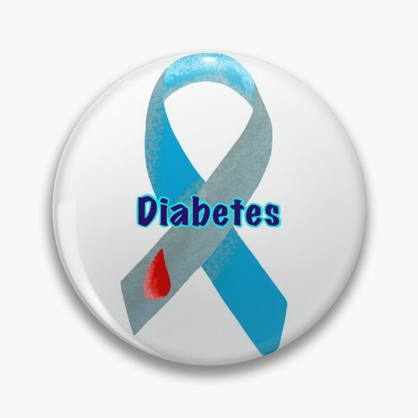Artikelvorschau, Diabetes Awareness Ribbon entworfen und verkauft von ChronicallyGeek.