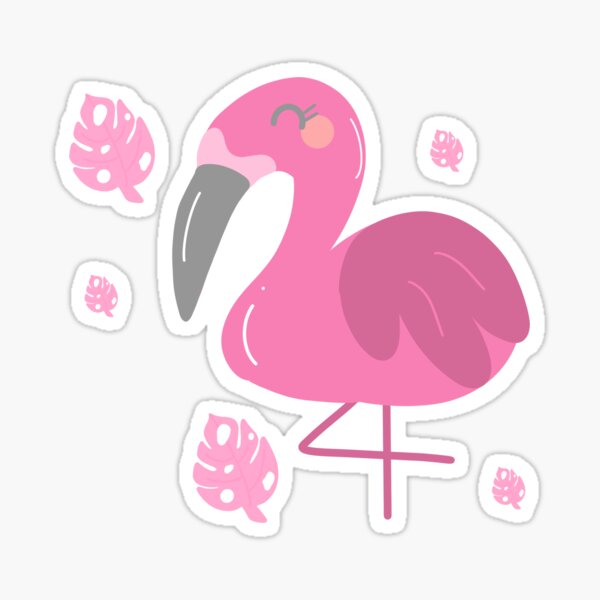 Flamant Sticker