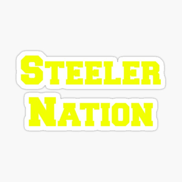 Straight Outta Steeler Nation - Pittsburgh Steelers - Sticker