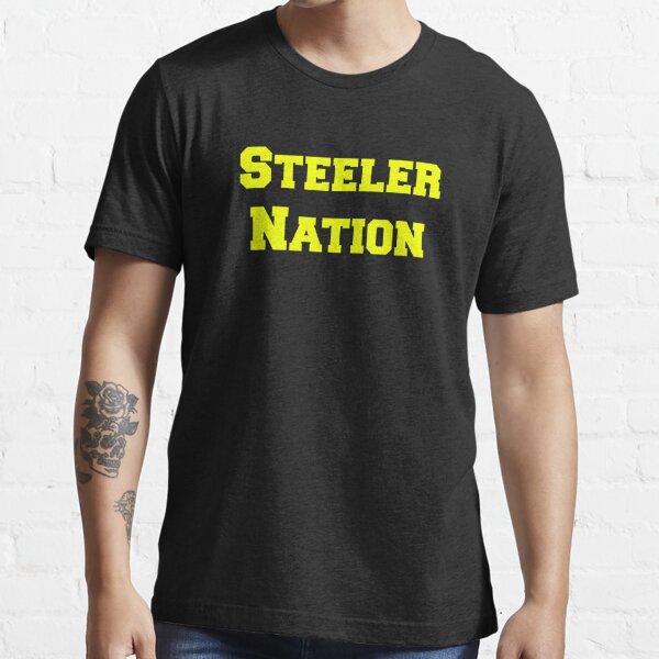 Steeler Nation Essential T-Shirt for Sale by jdbruegger