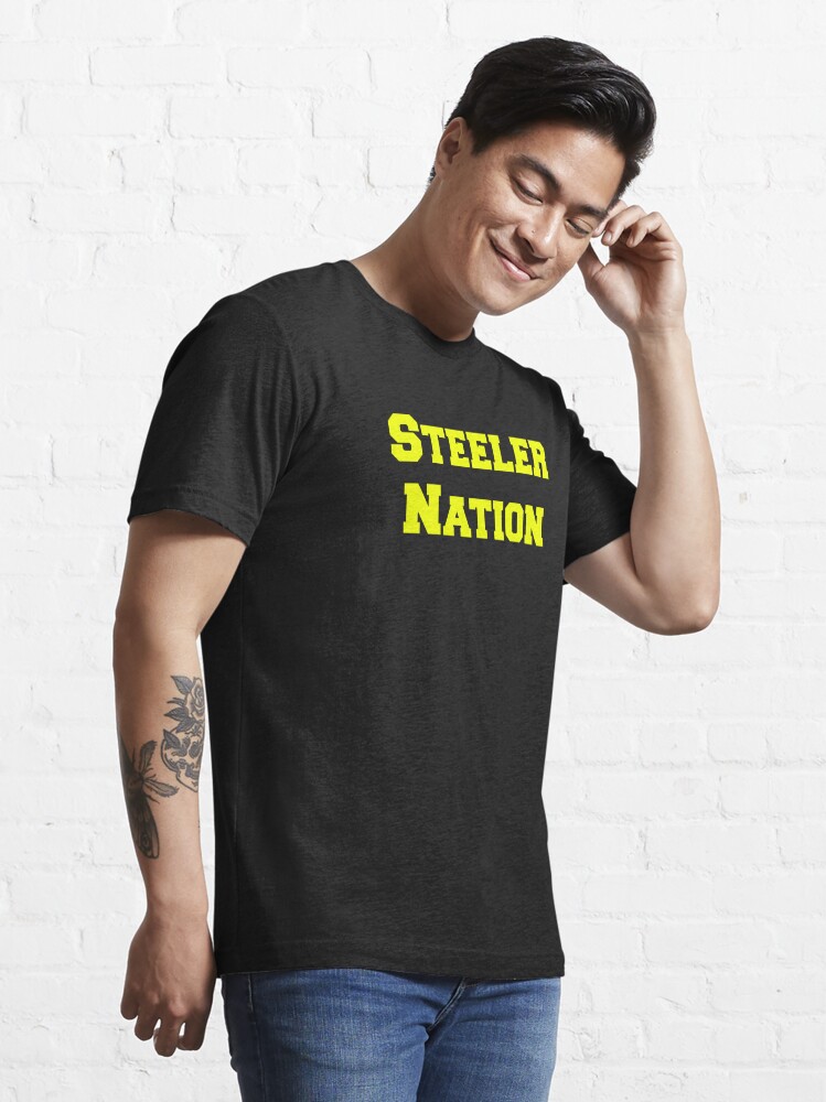 Steeler Nation Essential T-Shirt for Sale by jdbruegger