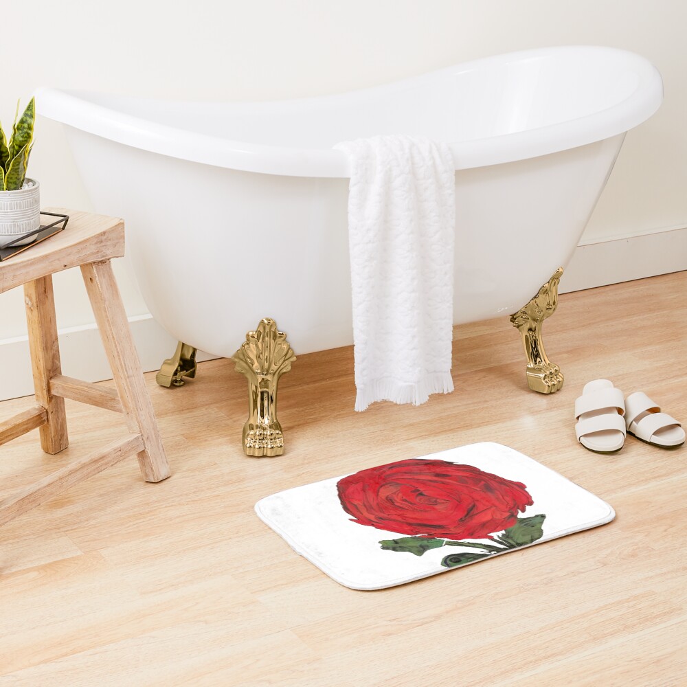 Aperçu de l'œuvre Tapis de bain créée et vendue par Mrspours.