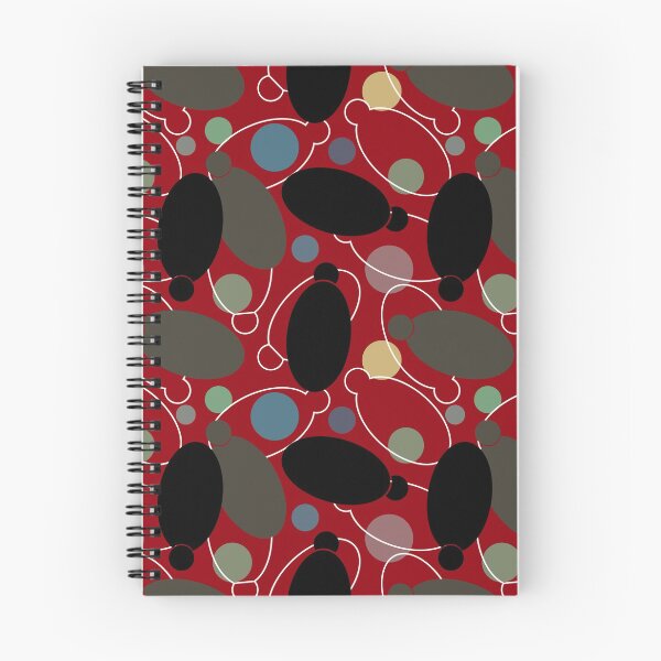 Item preview, Flask pattern with the circle and maroon background designed and sold by SueSakpal.