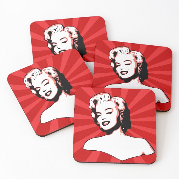 Item preview, Marilyn Monroe | Red | Pop Art by William Cuccio designed and sold by williamcuccio.