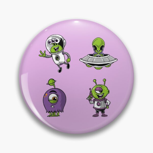Item preview, Alien pack designed and sold by Kawai  Stikers.