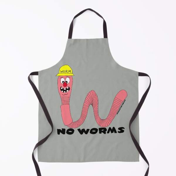 Item preview, No Worms!!  designed and sold by HacknStack.