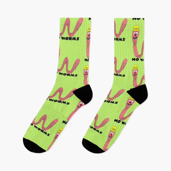Item preview, No Worms!!  designed and sold by HacknStack.
