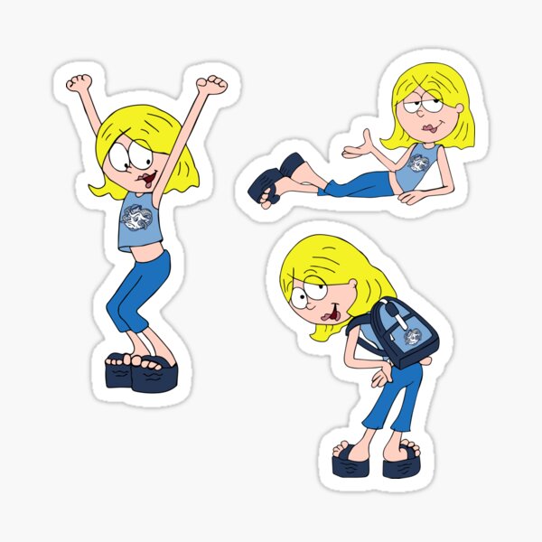 Vista previa del artículo con la obra «Paquete de paquete de dibujos animados Lizzie McGuire de Heels», diseñado y vendido por goesbylivvv.