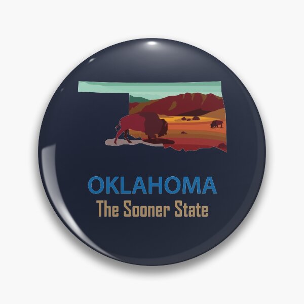 Item preview, Oklahoma - The Sooner State - Bumper Sticker designed and sold by d1mology.