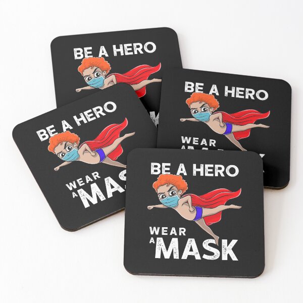 Item preview, Be A Hero Wear A Mask Be Safe Save A Life designed and sold by Teeleo.