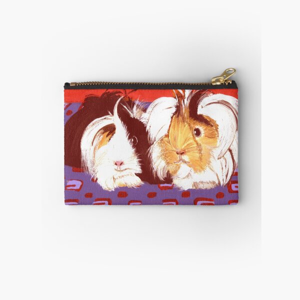 Aperçu de l'œuvre Cochon d'Inde : Moment précieux ~ Cavy ~ Pop Art ~ Peinture originale ~ LilyKoArt créée et vendue par Spinning Plates 360.