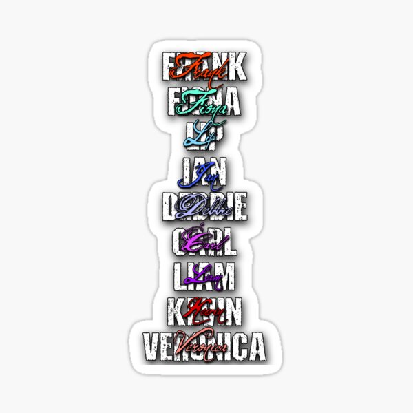 The Gallaghers Sticker
