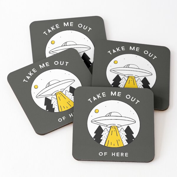 Item preview, "Take me out of here" UFO gift - Funny abduction designed and sold by TamGustam.