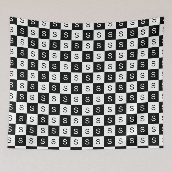 Aperçu de l'œuvre Motif à damier de S créée et vendue par zcabask.