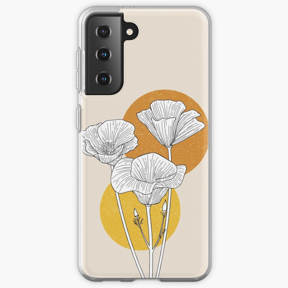 California Golden Poppies Case & Skin for Samsung Galaxy