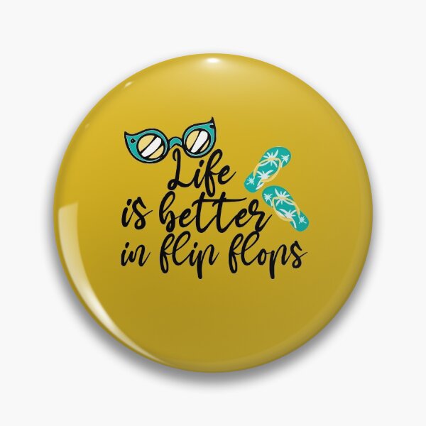 Artikelvorschau, DAS LEBEN IST BESSER IN FLIP-FLOPS-FLIP-FLOPS-SPRECHEN entworfen und verkauft von TimaDesign.