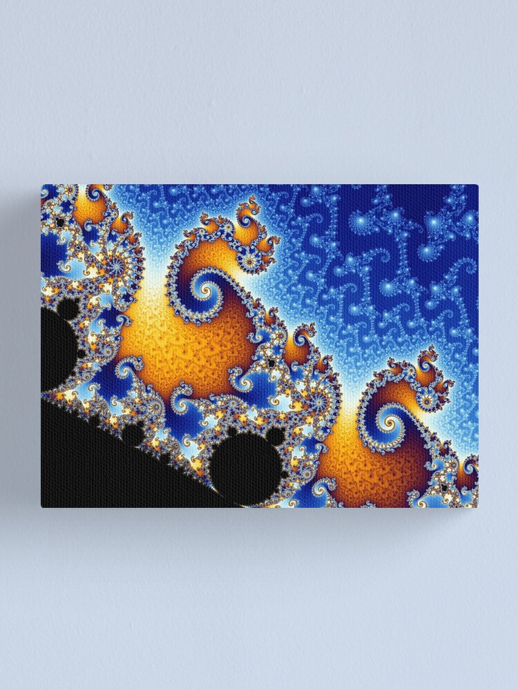 Alternate view of Mandelbrot set Canvas Print