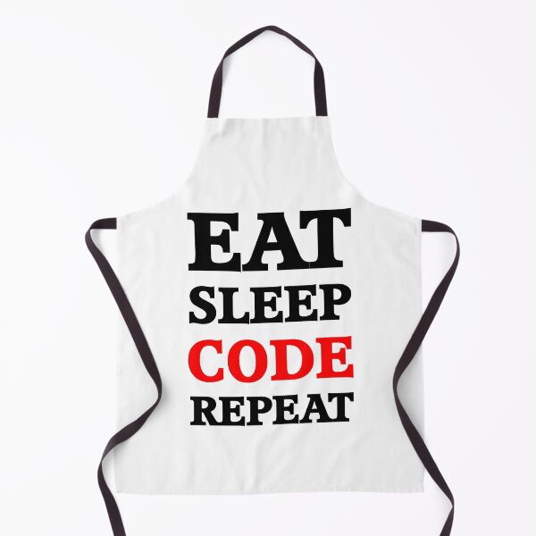 Artikelvorschau, Eat Sleep Code Wiederholungszitat entworfen und verkauft von Textography1.