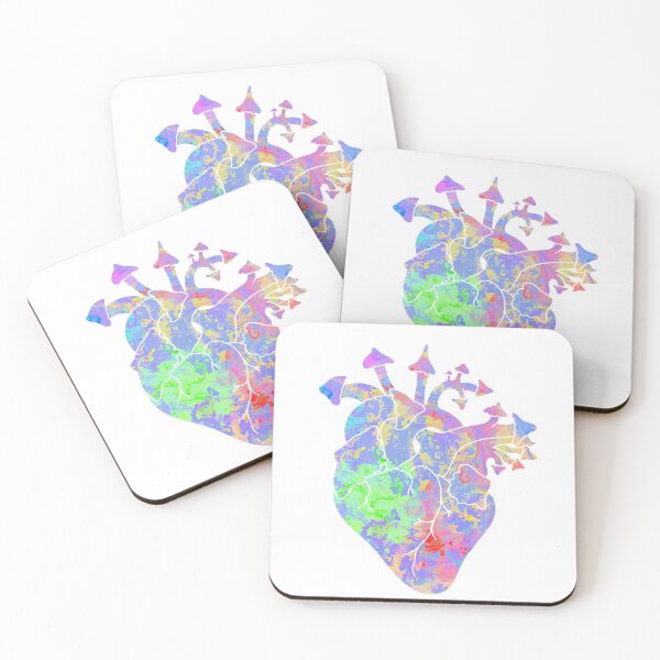 Item preview, Psychedelic Heart (Transparent background) designed and sold by PencilPossessor.