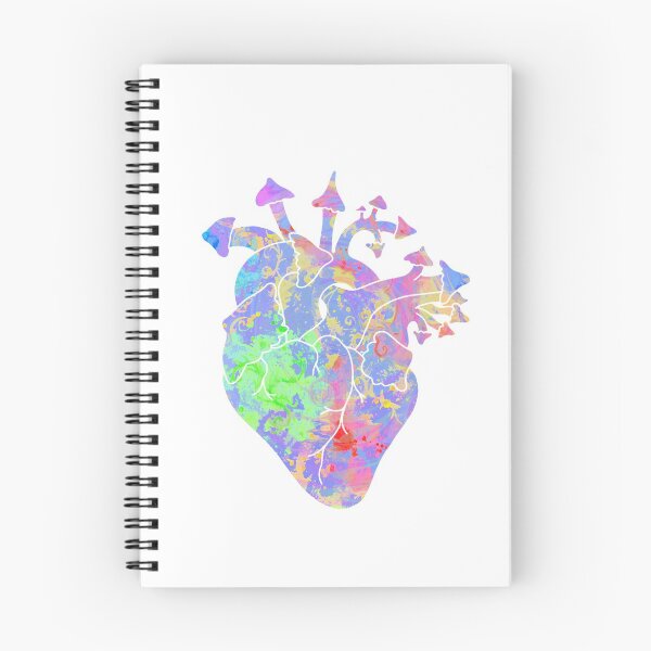 Item preview, Psychedelic Heart (Transparent background) designed and sold by PencilPossessor.
