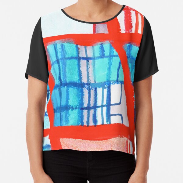 Uptown Chicago Chiffon Top