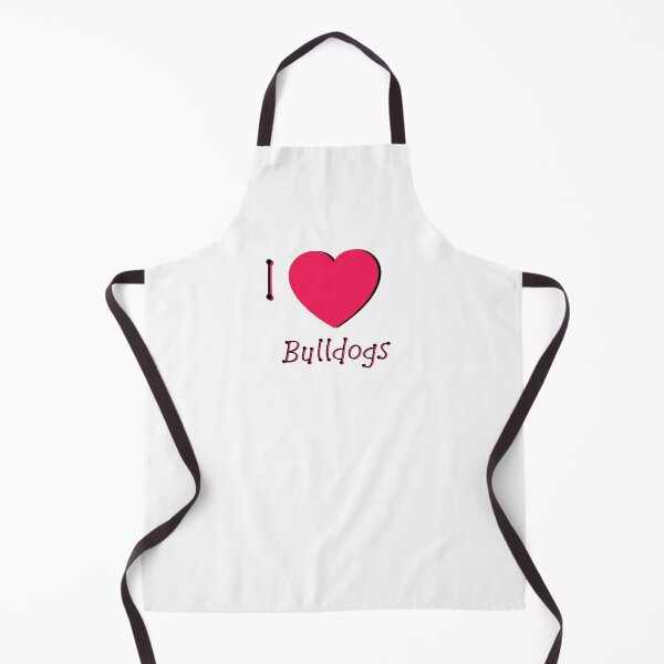 Item preview, I Love Bulldogs designed and sold by GreenArtDesigns.