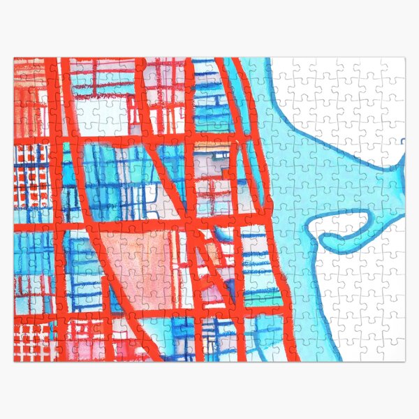 Uptown Chicago Jigsaw Puzzle