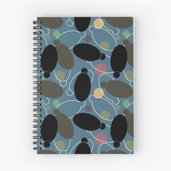 Item preview, Flask and circle with light blue colour pattern designed and sold by SueSakpal.