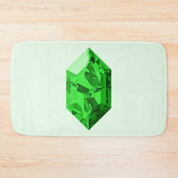 Item preview, Green Rupee Shattered Crystal designed and sold by gemdesignco.