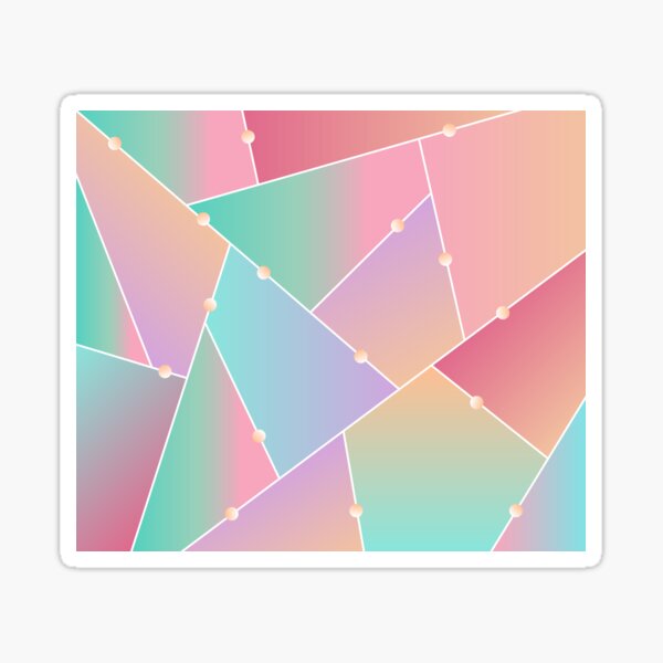 Item preview, Glass Pastel Mosaic designed and sold by CarpeDiemLife.