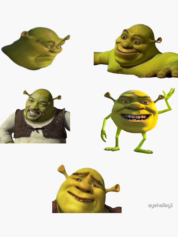 Shrek Wazowski - Shrek - Sticker