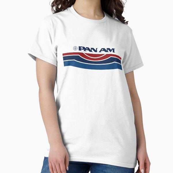 Artikel-Vorschau von Pan Am Logo mit Streifen, designt und verkauft von Pan American World Airways, Inc..