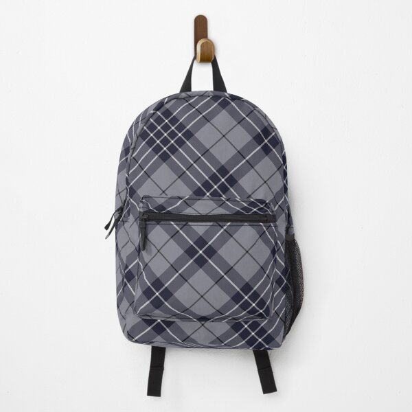 Item preview, Blue Grey Cross Tartan Plaid Twill Pattern designed and sold by 89BLACK.