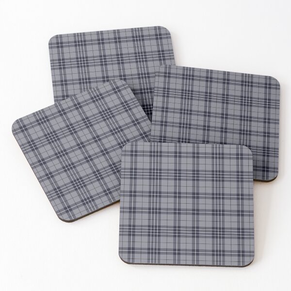 Item preview, Blue Grey Tartan Plaid Twill Pattern designed and sold by 89BLACK.