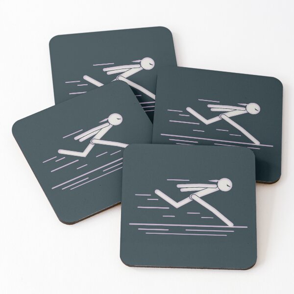 Item preview, Stickman Ninja Run (White) designed and sold by AjingDesigns.