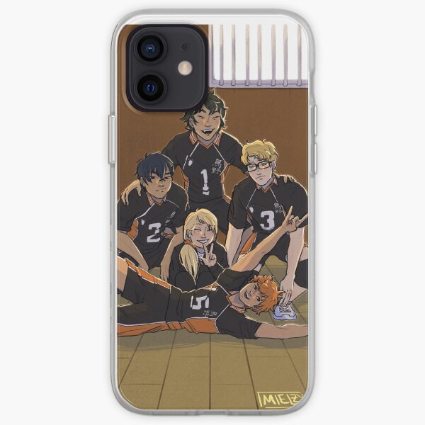 Karasuno Third Years | HAIKYUU FANART iPhone Soft Case