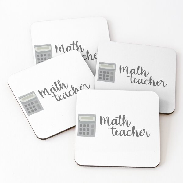 Item preview, Math Teacher designed and sold by begreenaberg.
