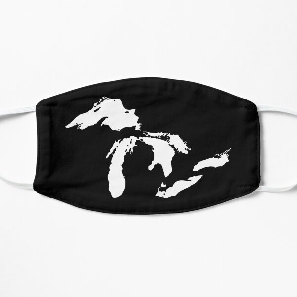 The Great Lakes Flat Mask