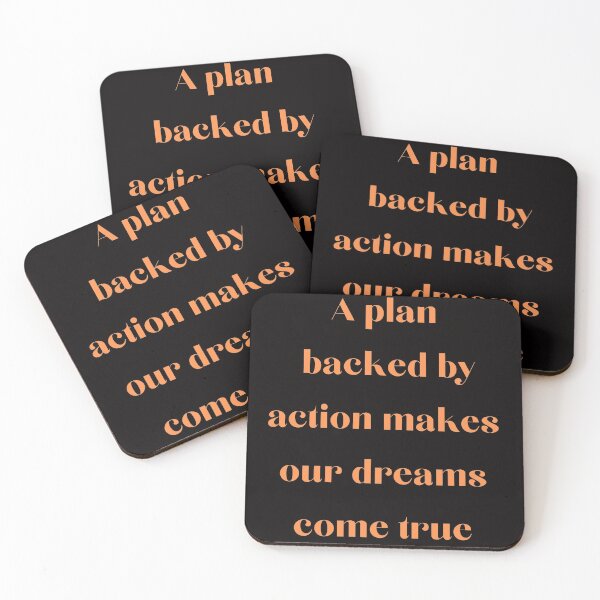 Item preview, Plan backed by action designed and sold by Felicity-K.