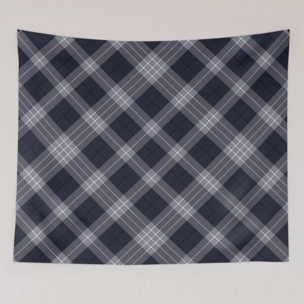 Item preview, Elderberry Cross Tartan Plaid Twill Pattern designed and sold by 89BLACK.