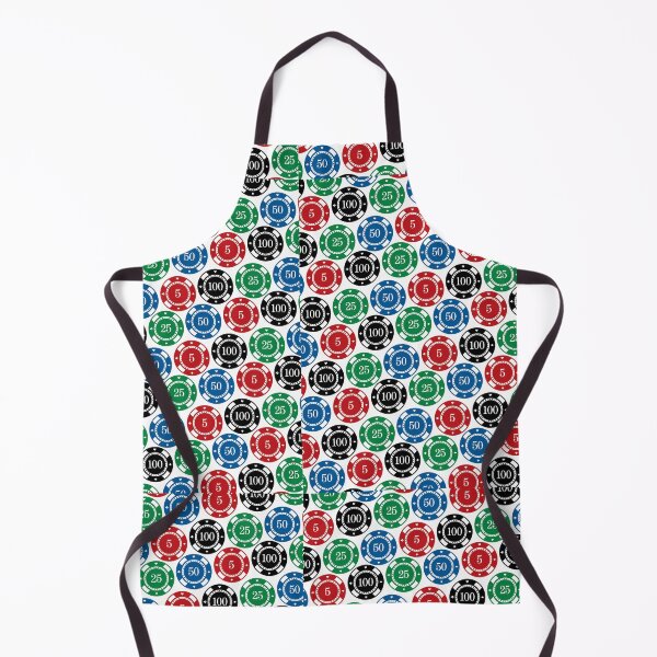 Item preview, Vintage Casino Poker Gambling Chips Pattern designed and sold by digitalvintage.