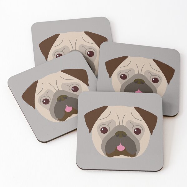 Item preview, pug designed and sold by piakestore.